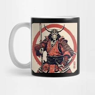 Minotaur Samurai Mug